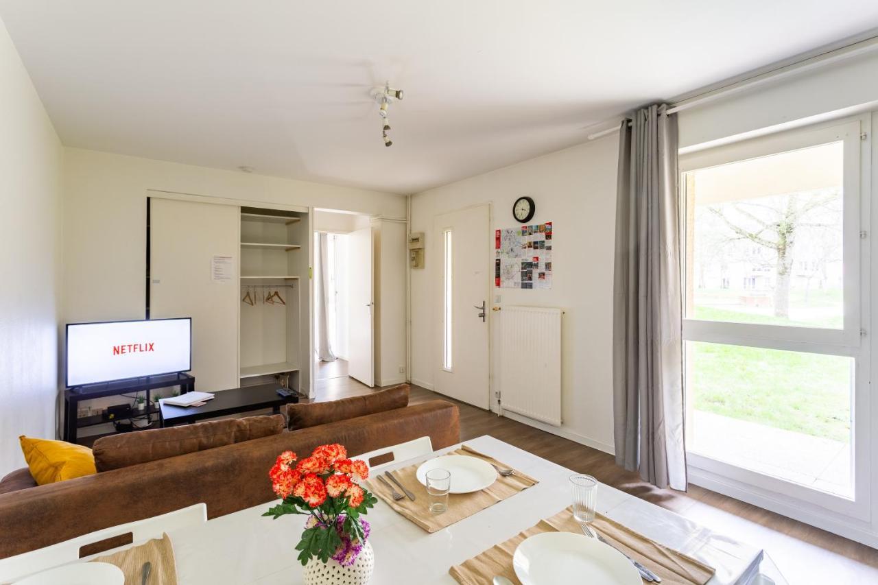 Ferienwohnung Le Fougeres Rennes Exterior foto
